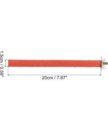 Patikil 0.6x7.9 Vogel Paw Bird Cage Stand - Ideal Accessories for Small Birds Parrots & Love Birds - Durable Wood Bars in Red - Buy Online on GoSupps.com