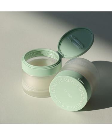 LU PIUM Calming Repair Ampoule Pad - 80 Vegan Hypoallergenic Pads for Sensitive Skin | Korean Skincare with Quick Soothing & Cooling Effects - Buy Online on GoSupps.com
