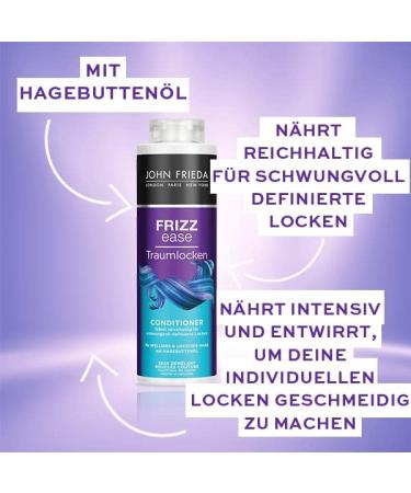Guhl Ikebana John Frieda Dream Curls Shampoo Value size 500 ml Frizz Ease Series Hair type curly wavy unruly cupboard size - Buy Online on GoSupps.com