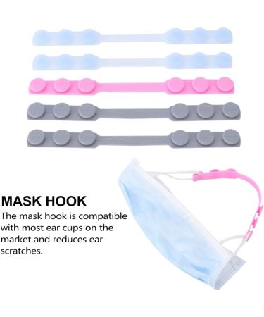 Buy Healeved Adjustable Mask Extension Belt - 20 Piece Set | Reusable Mask Hooks & Earring Accessories for Comfortable Wear - Buy Online on GoSupps.com