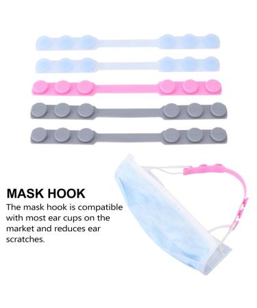 FOMIYES 15 Pack Adjustable Mask Hooks - MA-Buckle Lanyard Clip for Ear Extension - Durable Mask Holder & Extension Straps - Buy Online on GoSupps.com