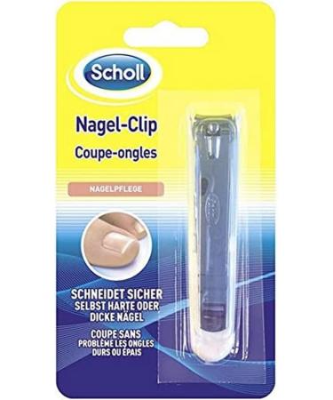 Scholl Toenail Clip for Thick Nails - Hard & Easy to Use - 1 Pack | Excellence in Nail Care - Buy Online on GoSupps.com
