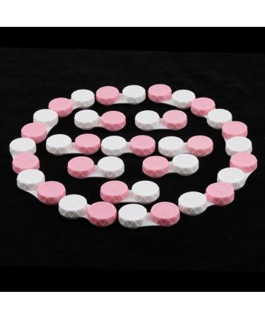 Bonarty 20pcs L/R Marked Mini Contact Lens Box Travel Lenses - Pink as described - Buy Online on GoSupps.com