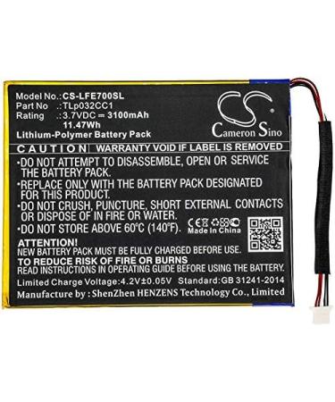 Battery Replacement for Leapfrog 31576 Epic 7 | TLp032CC1 | Fast International Shipping - Buy Online on GoSupps.com