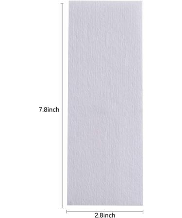Leevia Professional Non-Woven Waxing Strips - 100 Sheets (2.8 x 7.9 inches) | Hair Removal - Buy Online on GoSupps.com