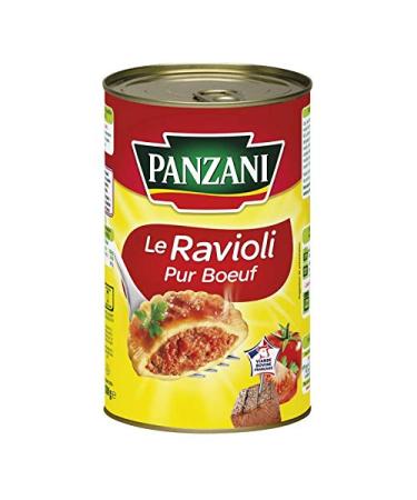 PANZANI - Pure Beef Ravioli 1200G - Pack of 4