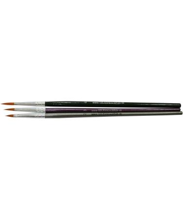 Eulenspiegel 955550 Professional Brush Set - 5 Synthetic Fiber Makeup Brushes for Face & Body Painting - International Shipping Available - Buy Online on GoSupps.com