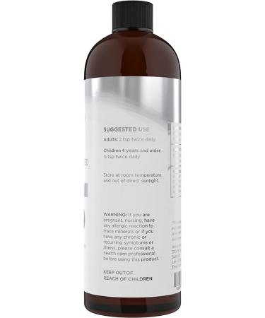 Structured Colloidal Silver Liquid - 30ppm pH Balanced Immune & Gut Support 16oz - Pack of 1 - Buy Online on GoSupps.com