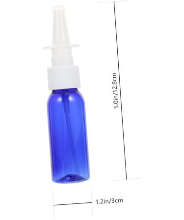 FOMIYES 24 Pcs Round Shoulder Nasal Spray Bottles - Travel Size Cosmetic Containers - Blue Pet - Set of 3 - Buy Online on GoSupps.com