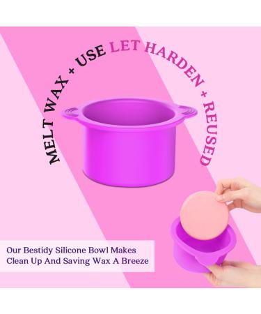 Bestidy Waxing Kit for Women & Men - Home Wax Warmer with Hard Wax Beans for Hair Removal | Brazilian, Body, Armpit, Bikini, Chest, Legs, Face, Eyebrow - Non-Stick Silicone Bowl - Buy Online on GoSupps.com
