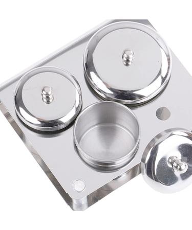 Manicure Container Liquid Powder Cup Crystal Tools Dispensing Container With Lid for Women cup - Buy Online on GoSupps.com