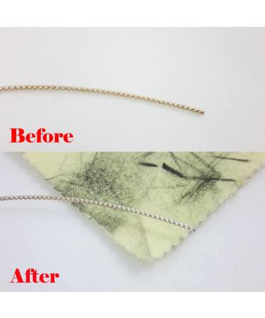 Sunshine Polishing Cloth - Ideal for Sterling Silver, Gold, Brass, and Copper Jewelry - Buy Online on GoSupps.com