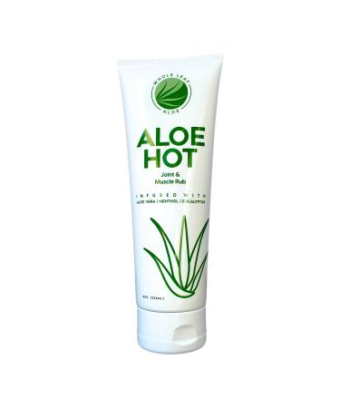 Aloe Hot Joint & Muscle Rub (8oz) 8 Ounce