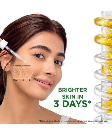 G.arnier_Skin_Naturals Bright Complete 30X Vitamin C Booster Face Serum Increases Skin's Glow Instantly and Reduces Spots Overtime with 2% Niacinamide + 0.5% Salicylic Acid for Men & Women 50 ml - Buy Online on GoSupps.com