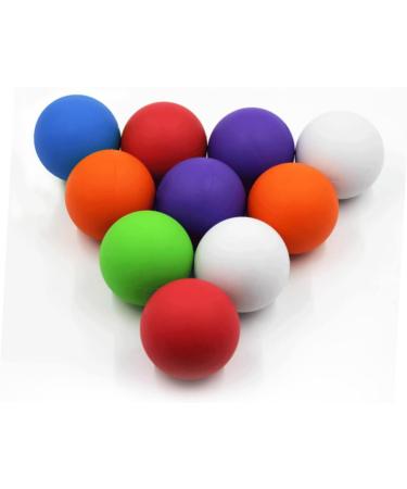 Clispeed 4-Pack Ice Hockey & Lacrosse Mobility Balls - Myofascial Release Massage Balls in Red & Green - Buy Online on GoSupps.com