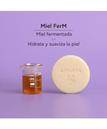  Apivita Solid Cleanser & Makeup Remover for Face and Eyes 80g - Buy Online on GoSupps.com