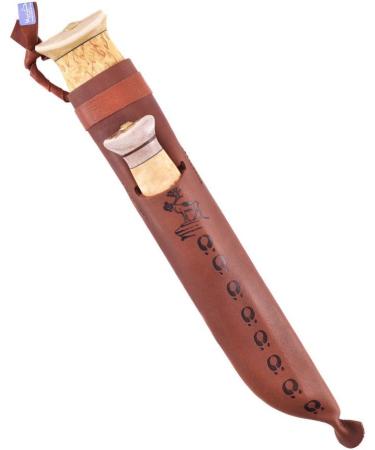 Finnish Knife - Wood-Jewel 23LL Large Double Knife Lapinleuku | Premium Outdoor Knife for Adventurers - Buy Online on GoSupps.com