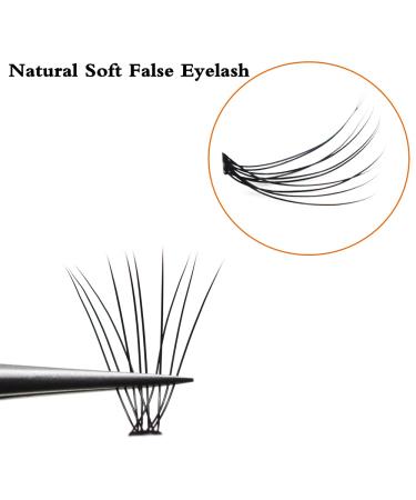 Shop Moum Routes 3D False Eyelashes - 60 Knots Individual Lashes | Lighter 9mm Eyelash Extensions for Stunning Eye Effects | International Shipping Available - Buy Online on GoSupps.com