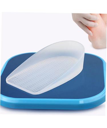 NOLITOY Silicone Heel Cushions - Heightening Insoles for Achilles Pain Relief & Comfort | Disposable Booster Cushions - Set of 2 - Buy Online on GoSupps.com