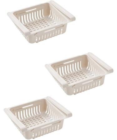 Zerodeko 6 Pcs Hanging Container Basket Fridge Tidy Boxes Food Drain Storage Crisper Drainage Tank Fruit - Buy Online on GoSupps.com