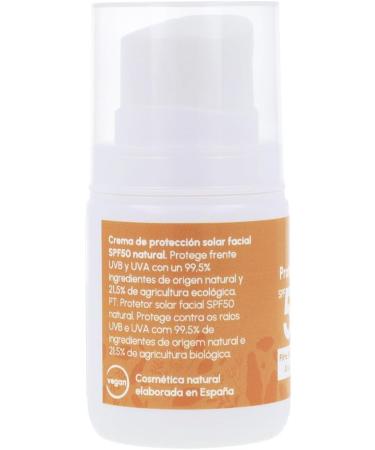  Planeta Huerto Sunscreen cream for face SPF50 Planeta vegetable garden 50 ml - Buy Online on GoSupps.com