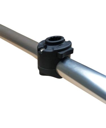Brocraft Boat Rail Mount Flag Pole - No Drilling Required | Fits 7/8 to 1-1/4 Round Rails - Buy Online on GoSupps.com