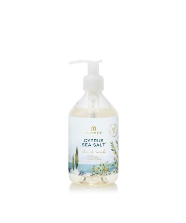 Thymes Hand Wash - Moisturizing Hand Soap Pump Bottle - Hydrating Liquid Hand Soap - Scented Soap with Notes of Moroccan Rosemary Sun-Kissed Sage & Amalfi Lemon (Cyprus Sea Salt 9 fl oz)