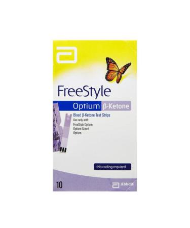 Freestyle Optium B-Ketone Test Strips 1 x 10