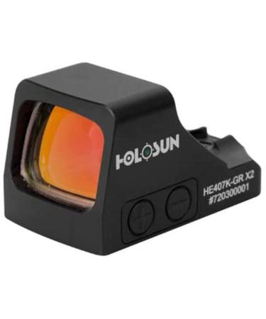HOLOSUN HE407K-GR X2 Green Dot Reflex Sight