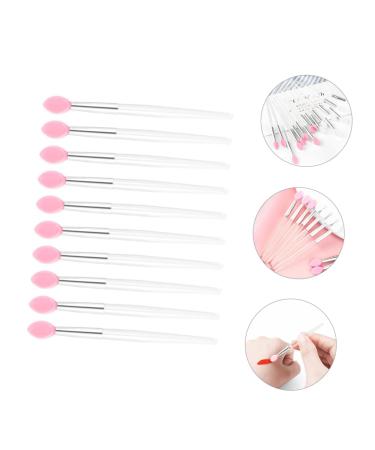 10pcs Lip Mask Brush Set - Silicone Lipstick Applicators & Makeup Wands | Portable Eye Shadow & Brow Brushes - Best for Lip Balm & Makeup - Buy Online on GoSupps.com