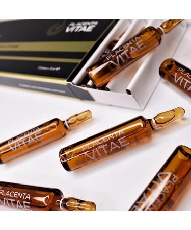 Placenta Vitae Extract Hair Loss Lotion - 12 Vials (0.35 fl oz) | Effective Hair Regrowth Solution - Buy Online on GoSupps.com