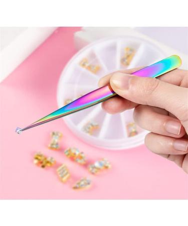 Premium Eyelash Tweezers Set - 4pcs False Eyelash Extension Clip Pliers & Eyebrow Tweezers for Professional Makeup Tools - Buy Online on GoSupps.com