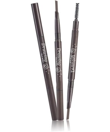 DOITOOL 3pcs 2 1 Eyebrow Brush Eyebrow Pen Eyebrow Makeup Eyebrow Pencil Brush 3d Automatic Written 1 count (Pack of 1) As Shownx3pcs - Buy Online on GoSupps.com