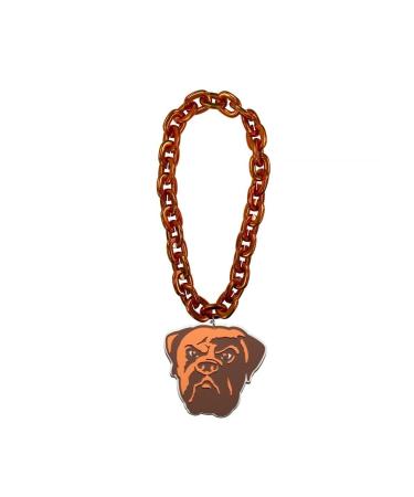 Cleveland Browns NFL Necklace Chain **FanChain** with Logo Pendant