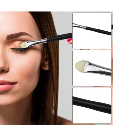 Girafeda 12-Piece Eyeshadow Applicator Sponge & Brush Set - Perfect for Beginners | Oval Makeup Tools for Women & Girls - Buy Online on GoSupps.com