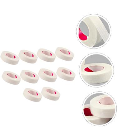 Ipetboom 10 Rolls Grafting Tape Non-woven Tape Miss Eyelash Curler Dedicated White - Buy Online on GoSupps.com