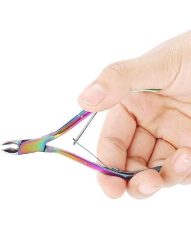 Stainless Steel Cuticle Trimmer Nipper for Manicure & Pedicure - Dead Skin Removal Clipper - Buy Online on GoSupps.com