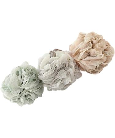 Buy Healifty 3pcs Shower Pouf Loofahs - Exfoliating Bath Scrubber Balls for Spa Experience | International Shipping Available - Buy Online on GoSupps.com