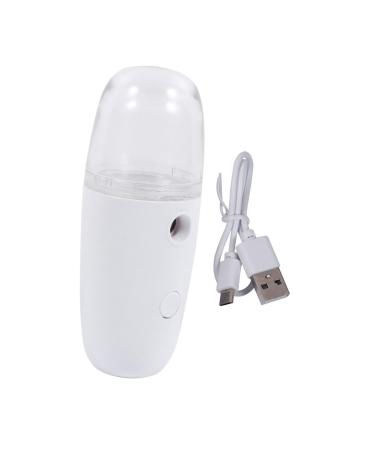 Didiseaon 1 Set Spray Hydrating Apparatus Cool Face Mist Steamer Pore Cleanser Portable Steamer Pore Cleaner Spa Cleaner Eyelash Cleaner Travel Plastic Spray Bottle White The Face 11.2x4.2cm White