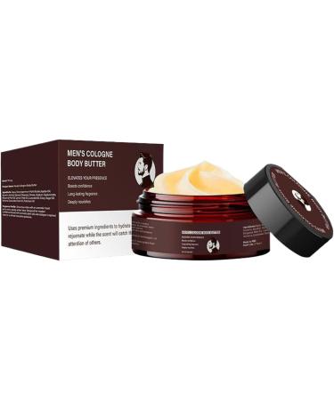 Body Butter For Men 120g Skin Care Cologne Lotion For Body Long Lasting Deodorizing Hydration Dad Gym Boyfriend Commute Date Office - Buy Online on GoSupps.com