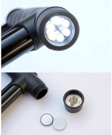 Old Man Armrest Crutches Folding Double Handle Light Cane for Seniors Aluminum Alloy Crutches Height Adjustable with LED Lamp Crutches Decorate Lucky Star - Buy Online on GoSupps.com