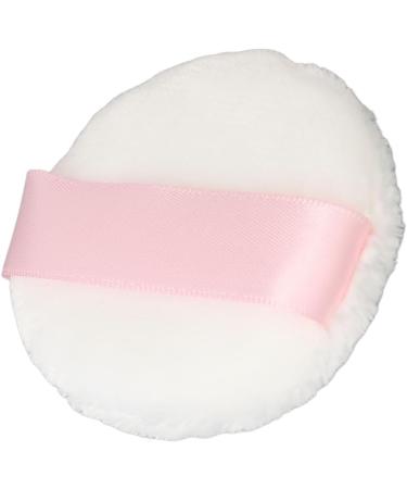 Makeup Powder Puff Small Portable Face Powder Puff 2.4 Inch Diameter Ribbon Band Raised Pile for Salon - Buy Online on GoSupps.com