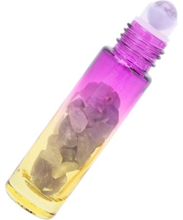 Fabater Roller Bottle Hotel Glass Essential Oil Bottle for Home Travel (10ML red and yellow gradient essential oil bottle) - Buy Online on GoSupps.com