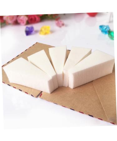 FRCOLOR 120 Pcs Manicure Sponge Makeup Foam Applicator - Nail Art & Foundation Blending - Beauty Puff Wedges for Flawless Makeup Finish | Shop Internationally - Buy Online on GoSupps.com