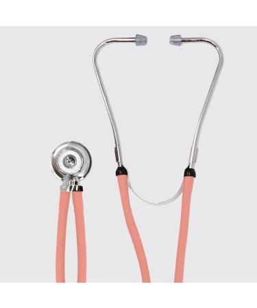 Buy Dixie Ems Sprague-Rappaport Type Two Tube Stethoscope - Frosted Pink | International Shipping Available - Buy Online on GoSupps.com