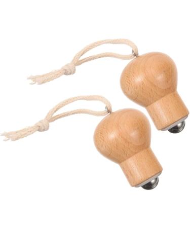 minkissy 4 Pcs Massager Light Bulbs Face Tool The Tools Walker Eye Puffiness Roller Face Puffiness Roller Women Face Massage Roller Face Care Supply Eye Roller Beech Body Nursing Supplies 5.00X4.00X2.00CMx2pcs As Shownx2pcs - Buy Online on GoSupps.com