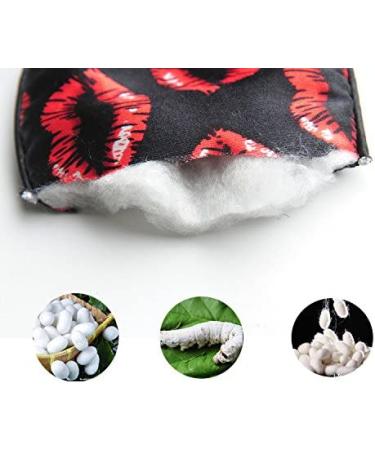 NMM Global 100% Natural Silk Kids Sleep Eye Mask - Adjustable Strap - Baby Blue Small - Buy Online on GoSupps.com