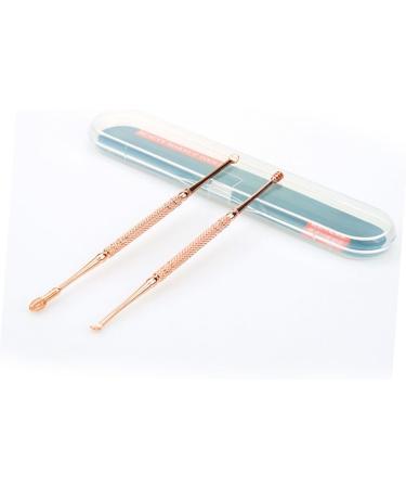 Beaupretty Wax Remover Bulb Wax Cleaner Cleaners Spoon for Home Earpick Double Head - Buy Online on GoSupps.com