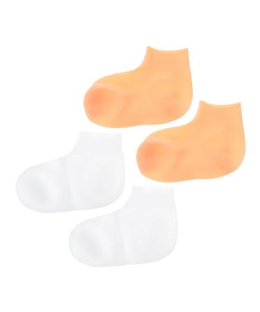 minkissy 6 Pairs Exfoliating Moisturizing Socks Lotion Socks Reusable Socks Womans Socks Foot Lotion Moisturizing Socks for Cracked Feet Lotion Moisturizing Socks Girls Moisturizing Sock