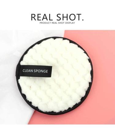 Reusable Make-Up Remover Cloths - 3 Pack Soft Microfiber Washable Pads | Chemical-Free Facial Cleaning with Just Water - Buy Online on GoSupps.com